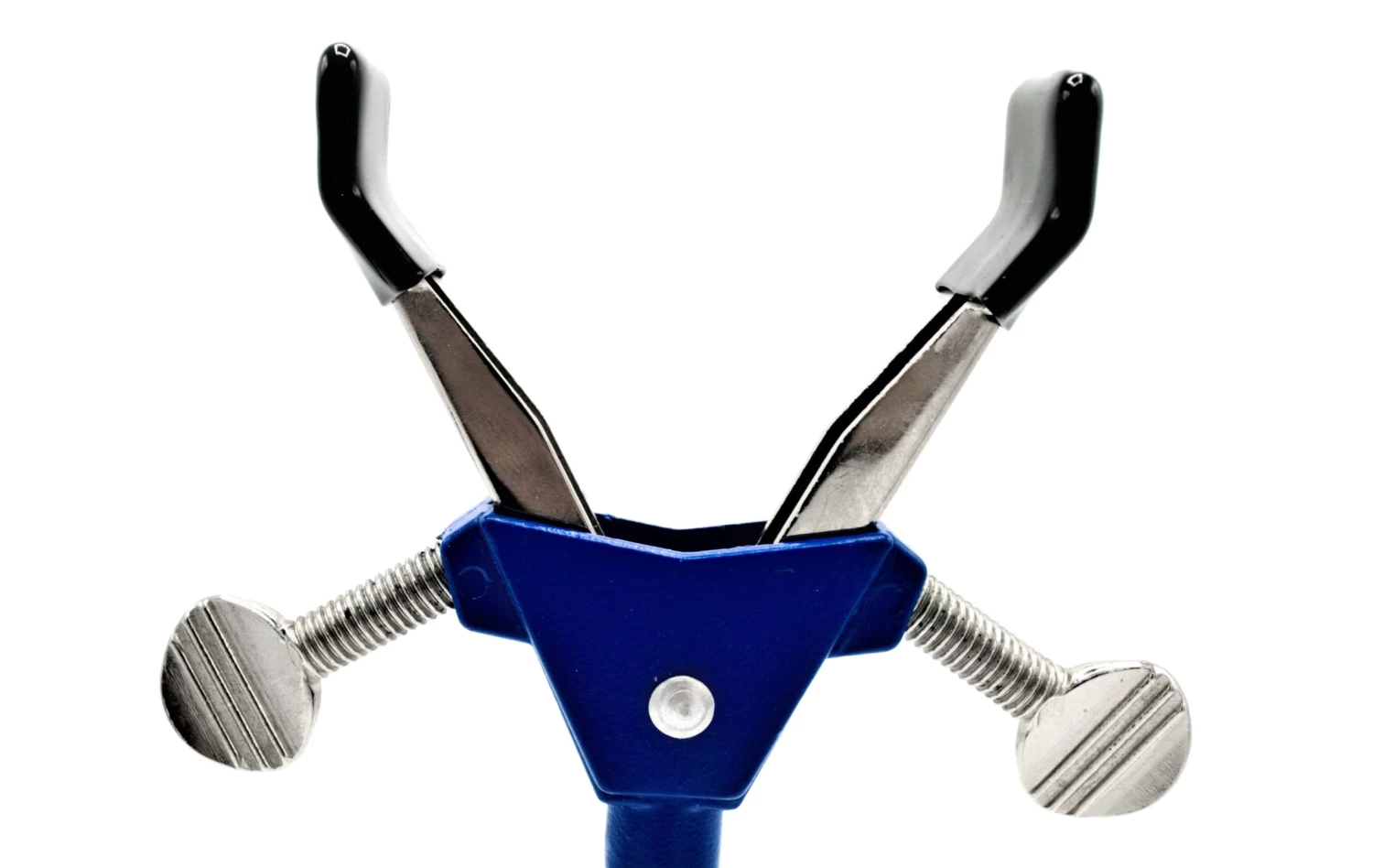 2 Finger Spring Loaded Clamp, Swivel Bosshead - 2.75" Max Opening 4 2 Finger Spring Loaded Clamp, Swivel Bosshead - 2.75" Max Opening - Image 4