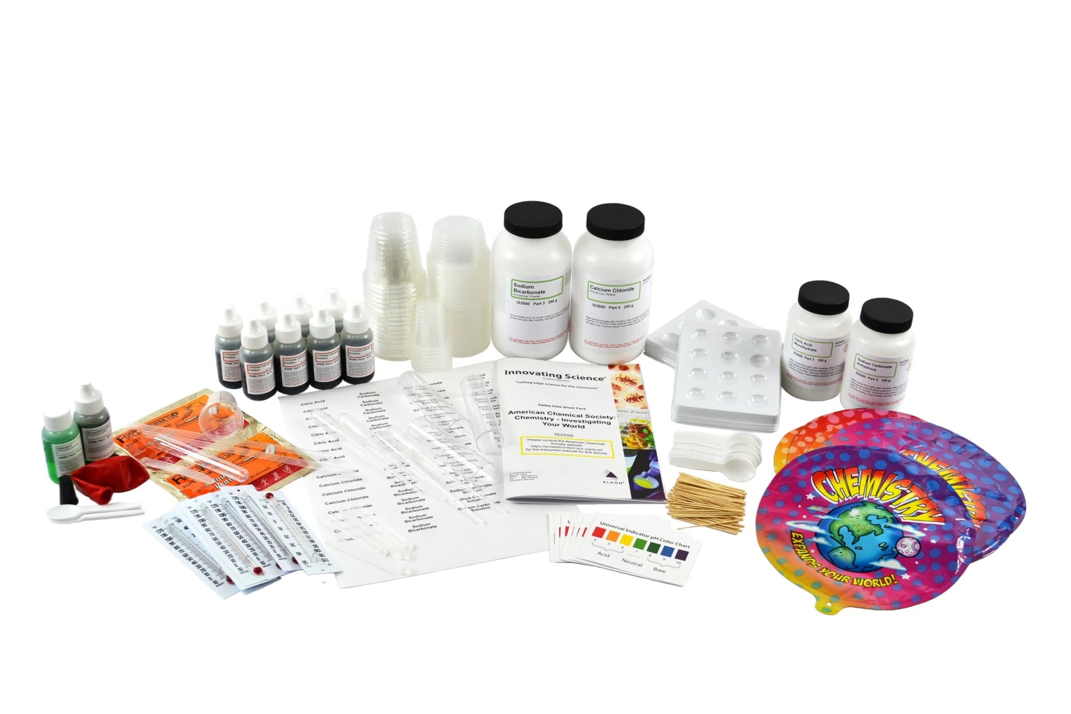 American Chemical Society Chemistry Activity Kit: Investigating Your World (Supplies For 8 Groups) 1 American Chemical Society Chemistry Activity Kit: Investigating Your World (Supplies For 8 Groups)