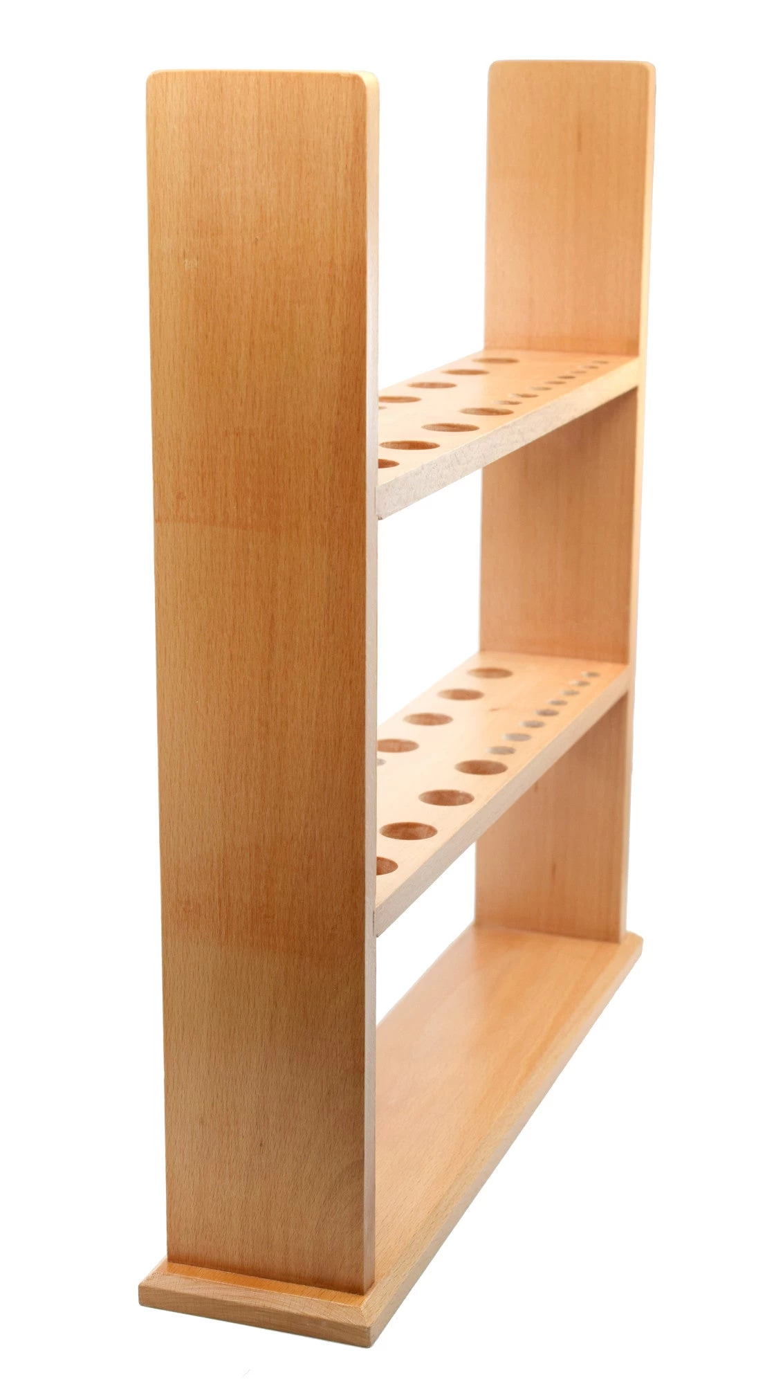 Pipette Stand - Holds 24 Pipettes (8 X 20mm, 8 X 12mm And 8 X 9mm) - Hardwood 2 Pipette Stand - Holds 24 Pipettes (8 X 20mm, 8 X 12mm And 8 X 9mm) - Hardwood - Image 2