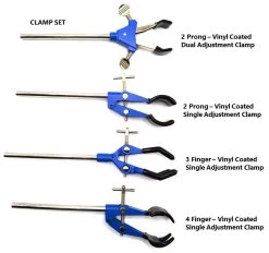 11 Piece Set - Rectangular Retort Stand, Rod, Bossheads, Clamps, And Rings 10 11 Piece Set - Rectangular Retort Stand, Rod, Bossheads, Clamps, And Rings -Laboratory Instrument Store dlgjouygu5fiwmevwiwy