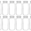 12PK Reagent Bottles, 500ml - Wide Neck With Screw Cap - Polypropylene