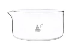 Crystallizing Dish, 2000ml - Flat Bottom - Borosilicate Glass -