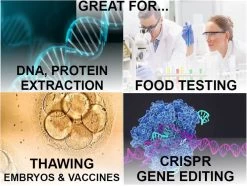 Water Bath, 11L - ABS Cover - Corrosion-Resistant - Great For DNA Extraction, CRISPR, Heat Shock, Embryo Thawing - -Laboratory Instrument Store ezar2qim5c5cytgrbm5v 4afc2f3d d2c6 4471 81fc ef0d517fc285