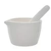 Mortar & Pestle, 150mL - 90mm - Porcelain, Unglazed Grinding Surface