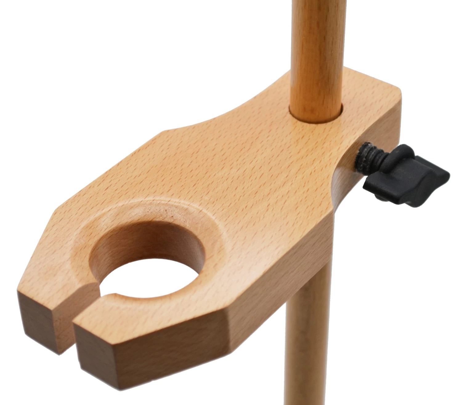 Single Funnel Stands - Holds 1 Funnel - Hardwood 2 Single Funnel Stands - Holds 1 Funnel - Hardwood - Image 2