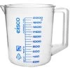 Jug, 2000ml - Polypropylene - Screen Printed Graduations - With Handle & Spout