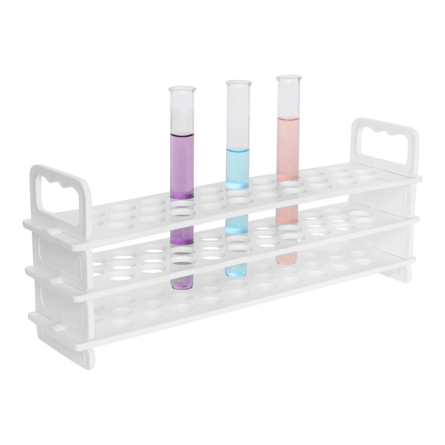 Test Tube Rack - Holds 31 X 16mm Tubes - Polypropylene 2 Test Tube Rack - Holds 31 X 16mm Tubes - Polypropylene - Image 2
