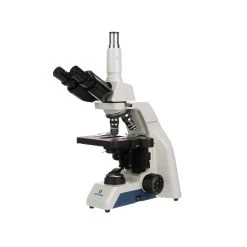 Microscope EXC-123 - Trinocular Head, 40-1000X Magnification, Achromat Objectives, Mechanical Stage, Iris Diaphragm