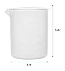 4PK Plastic Beakers, 500ml - Polypropylene - Raised Graduations -Laboratory Instrument Store fx9ytamabyx430ynclkx c0758063 9807 4c45 aa5c 3e861a6029eb