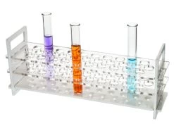 Test Tube Rack - Holds 12 X 25mm Tubes - Polycarbonate