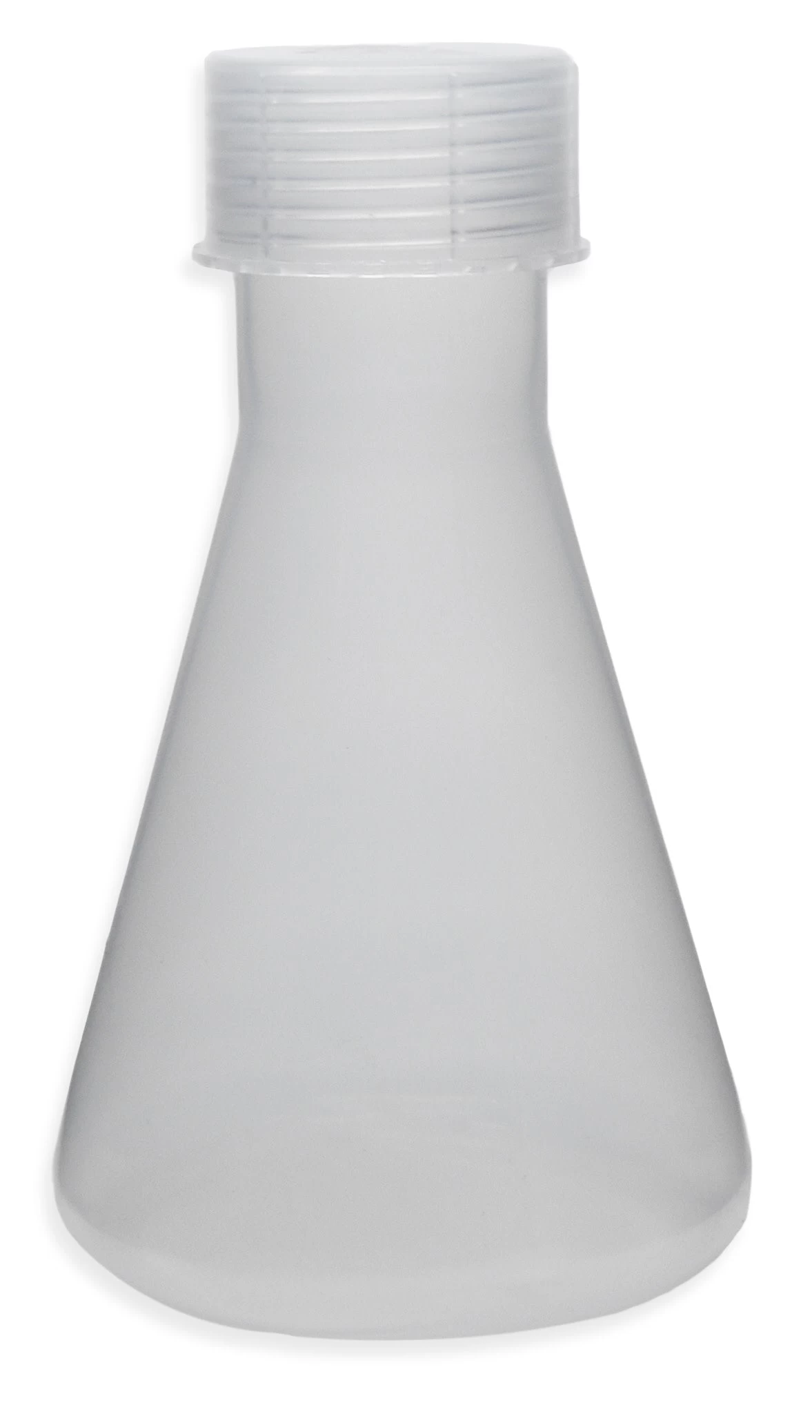 Conical Flask With Screw Cap, 500mL - Translucent Polypropylene 1 Conical Flask With Screw Cap, 500mL - Translucent Polypropylene