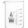 Beaker, 600ml - Low Form - Graduated - Borosilicate Glass