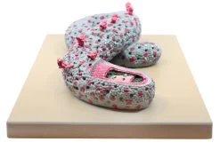 Ebola Virus Model, Three Dimensional, Sectional View, With Hand Painted Details, 100,000x Magnified - Mounted On Base, 16"x12"x1" - 9 Ebola Virus Model, Three Dimensional, Sectional View, With Hand Painted Details, 100,000x Magnified - Mounted On Base, 16"x12"x1" - -Laboratory Instrument Store h2jsqf0cgji8c3fmt5dh