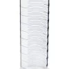 Graduated Cylinder, 500mL - Class A - Squat Form - Hexagonal Base - Blue Graduations - Borosilicate Glass
