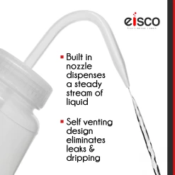 2PK Wash Bottle For Distilled Water, 500ml - Labeled With Color Coded Chemical & Safety Information (2 Color)- Wide Mouth, Self Venting, Low Density Polyethylene - 6 2PK Wash Bottle For Distilled Water, 500ml - Labeled With Color Coded Chemical & Safety Information (2 Color)- Wide Mouth, Self Venting, Low Density Polyethylene - -Laboratory Instrument Store hhizu96cwg55ikp1wboc 76ebc6d2 4edc 4732 8381 f455349c7bee