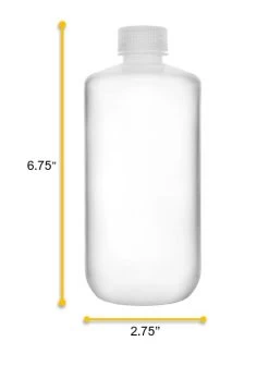 6PK Reagent Bottles, 500ml - Narrow Neck With Screw Cap - Polypropylene -Laboratory Instrument Store hijeqlwpk7zu1xxco750 c46fca32 c720 4189 8453 10a49c1d2b7d