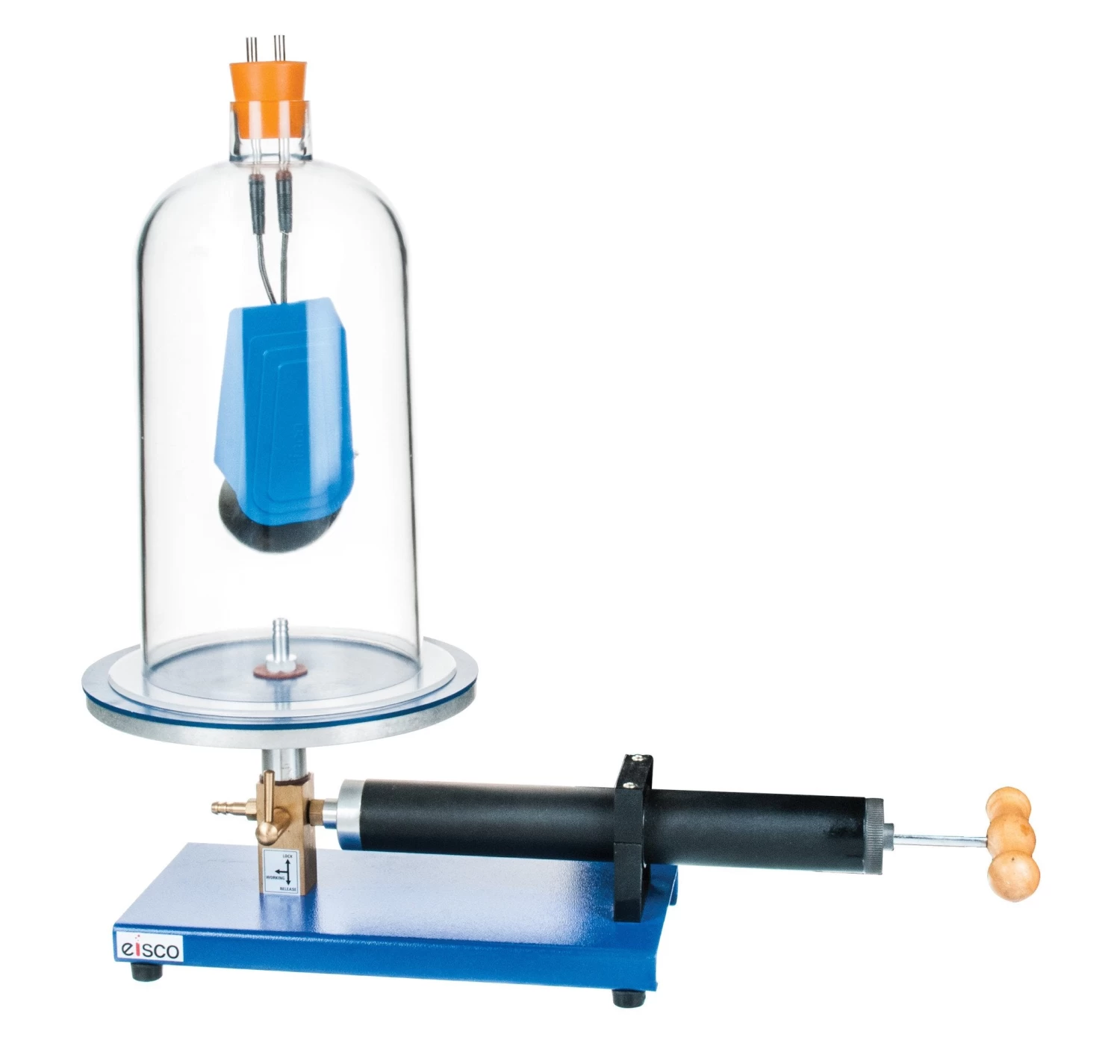 Bell Jar & Hand Vacuum Pump (PH0166B, PH0176CN8) - For Bell Jar & Vacuum Experiments 1 Bell Jar & Hand Vacuum Pump (PH0166B, PH0176CN8) - For Bell Jar & Vacuum Experiments