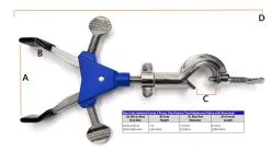 2 Finger Spring Loaded Clamp, Swivel Bosshead - 2.75" Max Opening 7 2 Finger Spring Loaded Clamp, Swivel Bosshead - 2.75" Max Opening -Laboratory Instrument Store ianhvhfiqji7zmlwkvcp