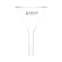 Jointed Powder Funnel, 70mm - 14/23 Joint Size - Borosilicate Glass