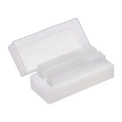 100pcs Premium Glass Coverslips, Rectangular 24x60mm - Thickness 0.13-0.17mm - Borosilicate Cover Glasses For Microscope Slides