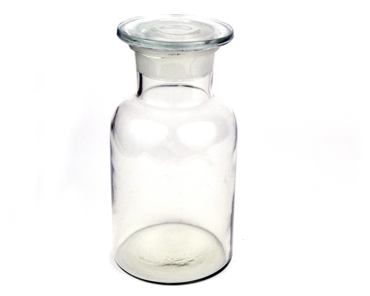 Reagent Bottle, 500mL - Clear - Wide Neck - Soda Glass 2 Reagent Bottle, 500mL - Clear - Wide Neck - Soda Glass - Image 2