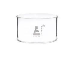 Crystallizing Dish, 150ml - Flat Bottom - Borosilicate Glass -