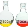 Boiling Flask With Joint, 500ml - Socket Size 19/46 - Flat Bottom, Short Neck - Interchangeable Joint - Borosilicate Glass -