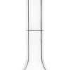 Volumetric Flask, 5ml - Class A, ASTM - Tolerance ±0.020ml - Blue Snap Cap - Single, White Graduation - Borosilicate Glass -