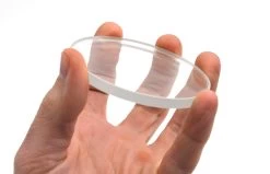 Double Concave Lens, 1000mm Focal Length, 3" (75mm) Diameter - Spherical, Optically Worked Glass Lens - Ground Edges, Polished - Great For Physics Classrooms -