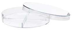 25PK Petri Dishes - 90 X 15mm - Four Compartments - Polystyrene
