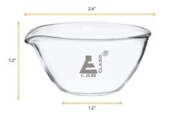 Evaporating Basin, 45ml - Flat Bottom - Borosilicate Glass - -Laboratory Instrument Store kgmebyj14rqmkpij7ylc