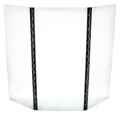 Safety Shield, 3 Panels - Polycarbonate - Thick, Durable