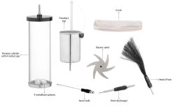 7 Piece Electrostatics Accessories Kit - Designed To Be Used WithVan De Graaff And Wimshurst Machines