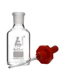 Dropping Bottle, 60mL - Transparent - Borosilicate Glass -Laboratory Instrument Store kqmt9u3ctkzbgzz5axgf
