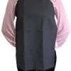 Rubber Vinyl Apron, Extra Small (15"W X 22"L) - Black