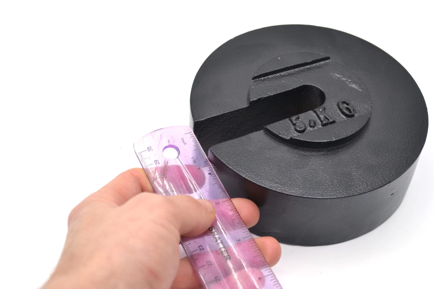 5kg Slotted Mass - Cast Iron - 2 5kg Slotted Mass - Cast Iron - - Image 2