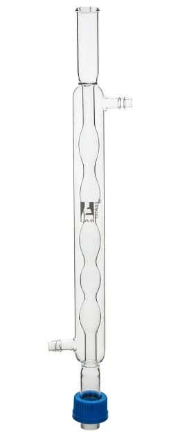 Bulb Condenser, 300mm, Screw Thread, Cone And Socket Size 19/26, Borosilicate Glass -