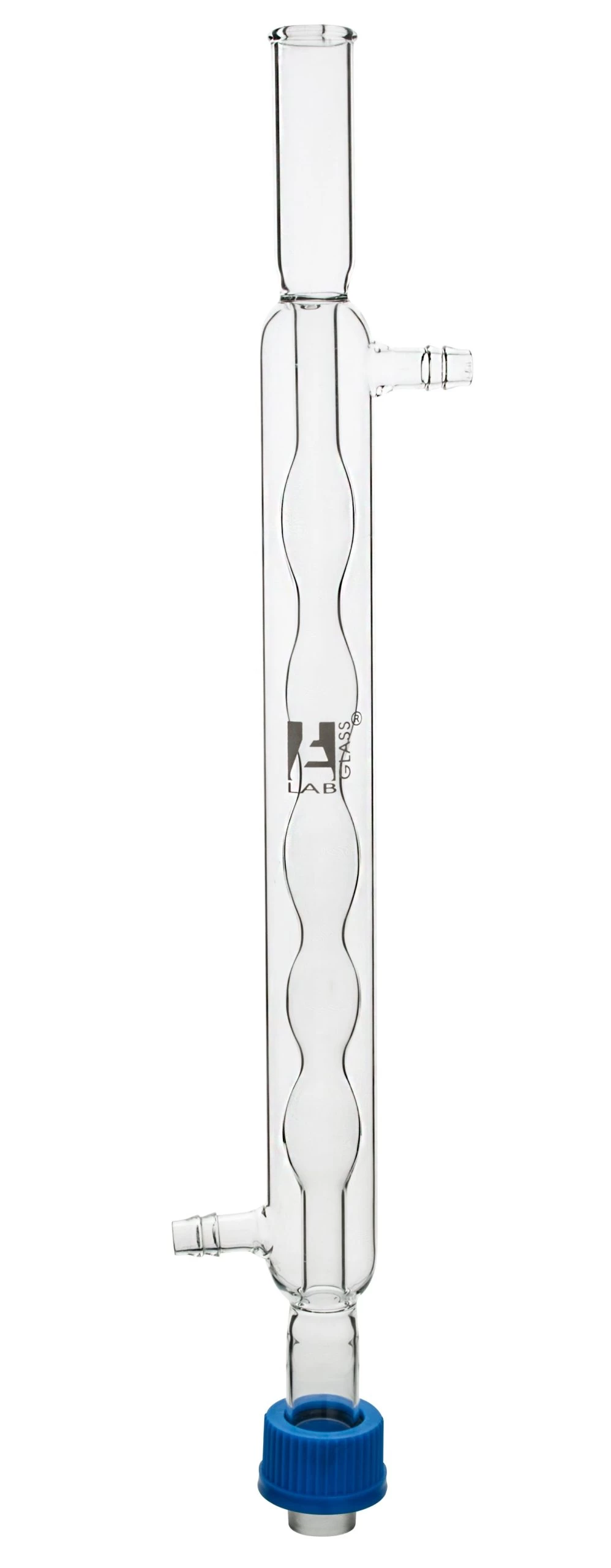 Bulb Condenser, 300mm, Screw Thread, Cone And Socket Size 19/26, Borosilicate Glass - 1 Bulb Condenser, 300mm, Screw Thread, Cone And Socket Size 19/26, Borosilicate Glass -
