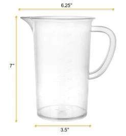 Measuring Jug, 1000ml - Polypropylene Plastic - Raised Graduations 9 Measuring Jug, 1000ml - Polypropylene Plastic - Raised Graduations -Laboratory Instrument Store l5wb5imyzslt0bljdtdl