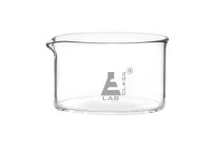Crystallizing Dish, 300ml - Flat Bottom - Borosilicate Glass -