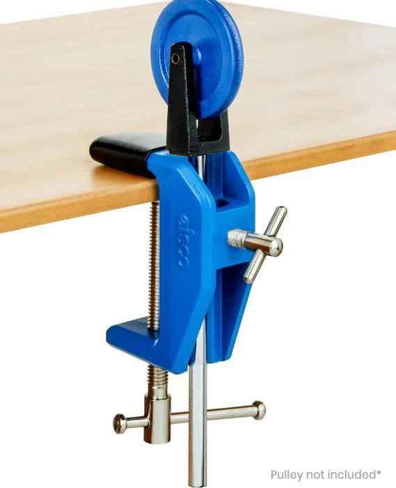 Heavy Duty Table Clamp - Vinyl Coated Grip - Rod/Pulley Holder - 2 Heavy Duty Table Clamp - Vinyl Coated Grip - Rod/Pulley Holder - - Image 2
