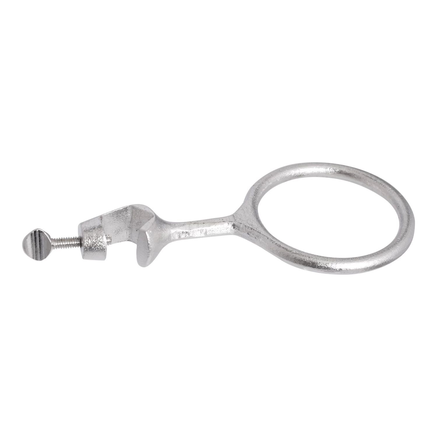 Eisco Labs Closed Ring Clamp ID 2.5" With Boss Head Clamp - 5" Long 1 Eisco Labs Closed Ring Clamp ID 2.5" With Boss Head Clamp - 5" Long