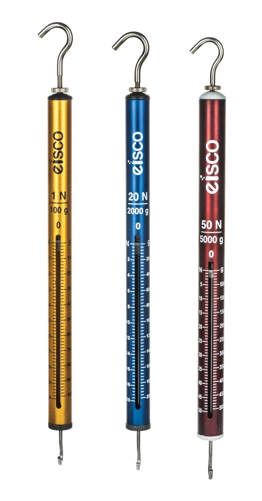 Dynamometer - Premium - Heavy Duty - Aluminium, 0.1N / 10g 1 Dynamometer - Premium - Heavy Duty - Aluminium, 0.1N / 10g