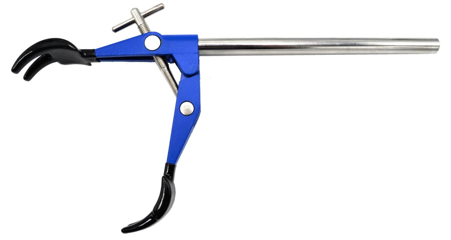 4 Prong, Vinyl Coated Clamp, Stainless Steel Rod - 4.1" Max Opening 2 4 Prong, Vinyl Coated Clamp, Stainless Steel Rod - 4.1" Max Opening - Image 2