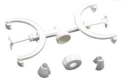 Double Burette Clamp - For Rods 10mm-15mm - Polypropylene -Laboratory Instrument Store nnjtbwcu8xj3ubdcubxm