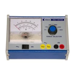 Laboratory Instrument Store 30 AC / DC Analog Voltmeter - Moving Coil - Multi Range 0-500 V - Double Measuring Scale -Labs