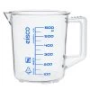 Measuring Jug, 600mL - TPX Plastic - Screen Printed Graduations - With Handle & Spout