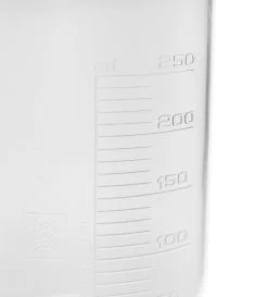 6PK Plastic Beakers, 250ml - Polypropylene - Raised Graduations 6 6PK Plastic Beakers, 250ml - Polypropylene - Raised Graduations -Laboratory Instrument Store ofcjchnlrsqvjcvsh6qz