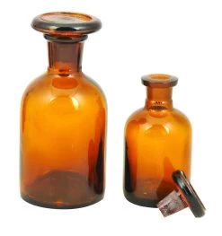 Reagent Bottle, 2000mL - Amber - Narrow Neck - Soda Glass -Laboratory Instrument Store orerpshduofyypwzho9g