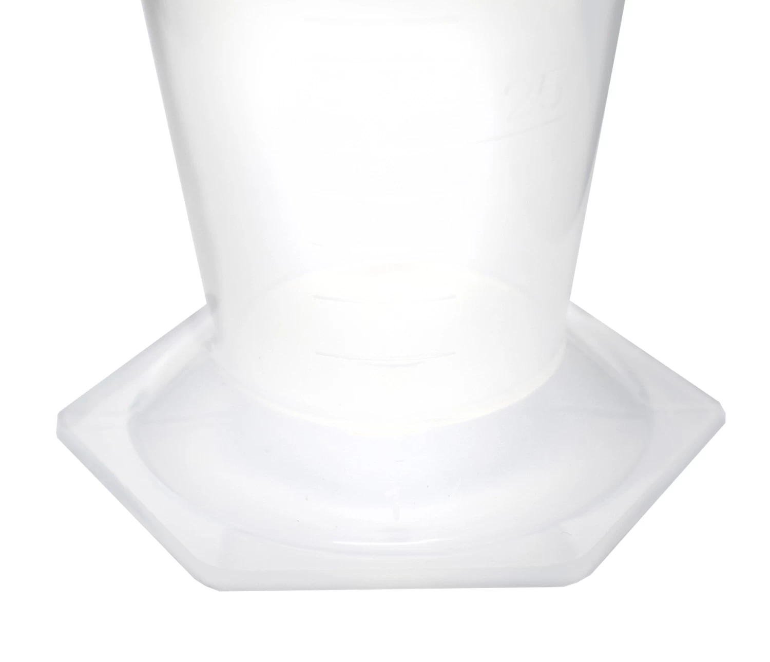 12PK Conical Measures, 125ml - Polypropylene - Raised Graduations - Hexagonal Base 5 12PK Conical Measures, 125ml - Polypropylene - Raised Graduations - Hexagonal Base - Image 5